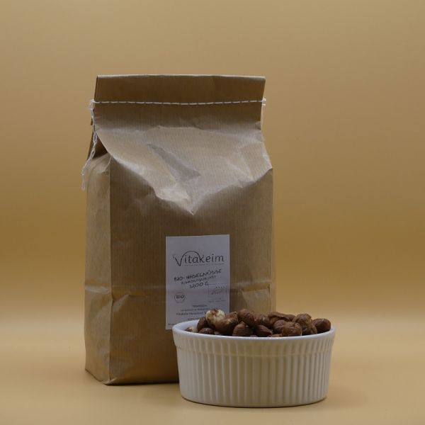 Bio - Haselnusskerne roh, 400g