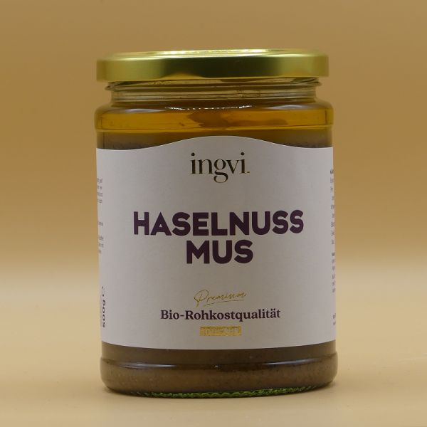 Bio - Haselnussmus in Rohkostqualität, 500g