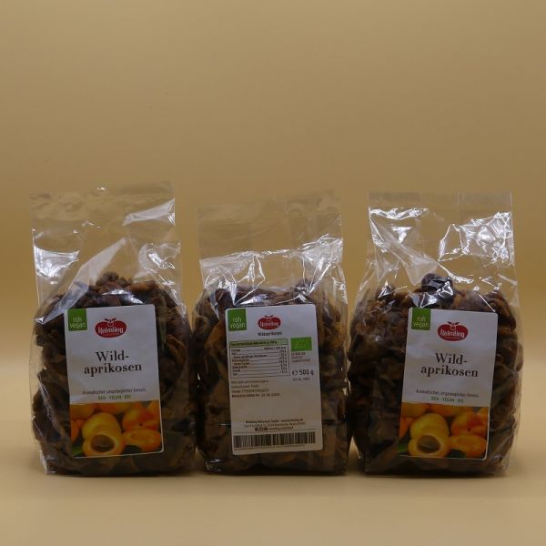 Bio - Wild-Aprikosen säuerlich, 350g in Rohkostqualität
