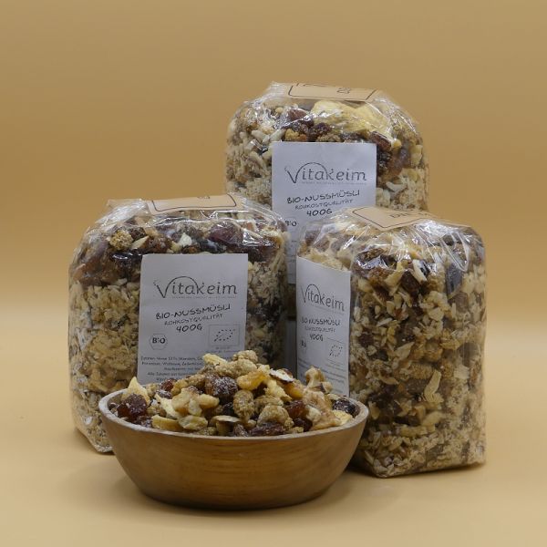Bio - Nussmüsli mit Ananas, 400g