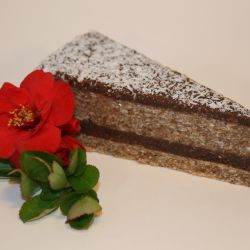 Bio - Carobtorte in Rohkostqualität