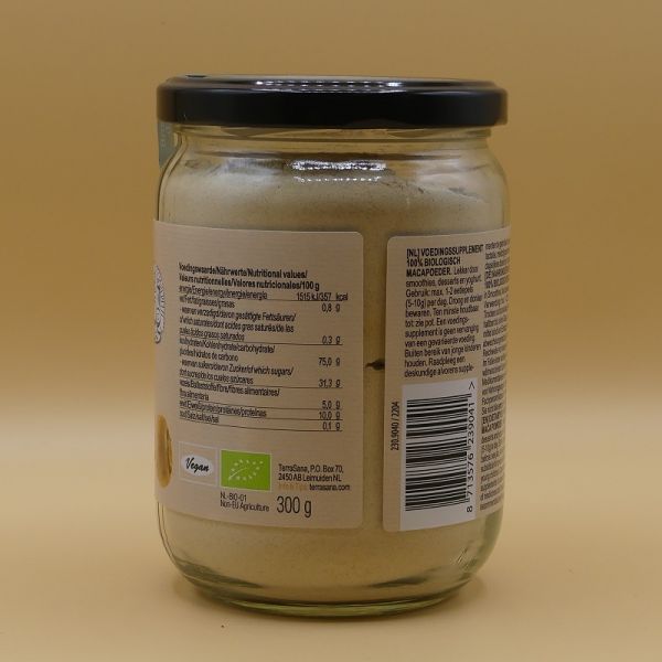 Bio - Macapulver in Rohkostqualität, 300g