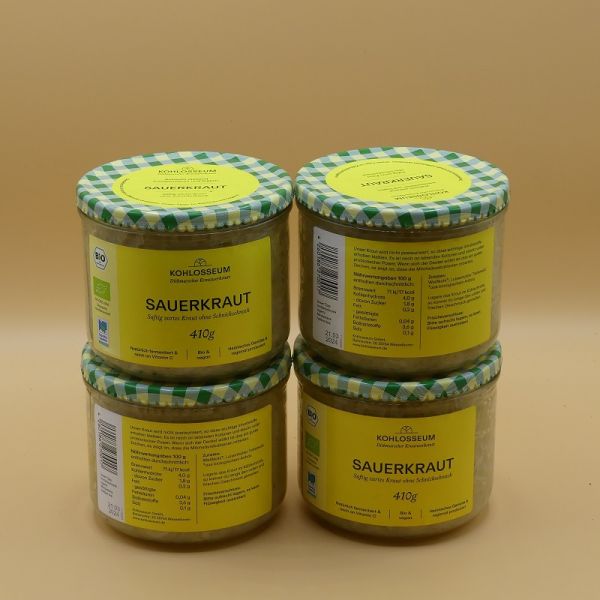 Bio - Sauerkraut roh (unpasteurisiert)