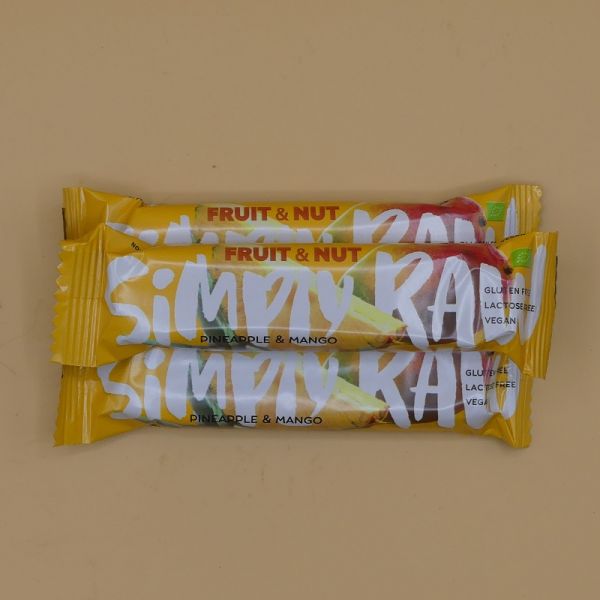 Bio - Ananas-Mango-Riegel 40g, Rohkostqualität