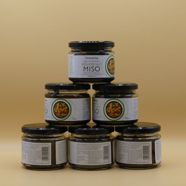 Bio-Genmai-Miso unpasteurisiert, salzarm, 270g