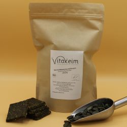 Bio - Kürbiskernkräcker mit Gestengrassaft